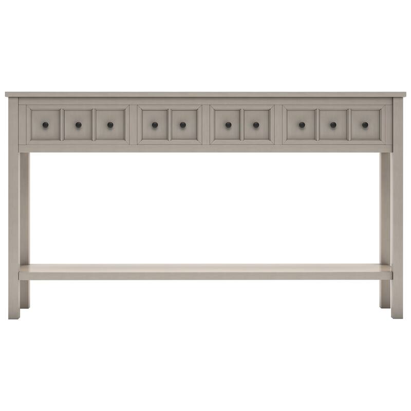 Rustic Entryway Console Table