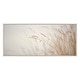 preview thumbnail 8 of 13, Kate and Laurel Sylvie Marsh Grass No 1 Framed Canvas by Crystal Lynn Collins