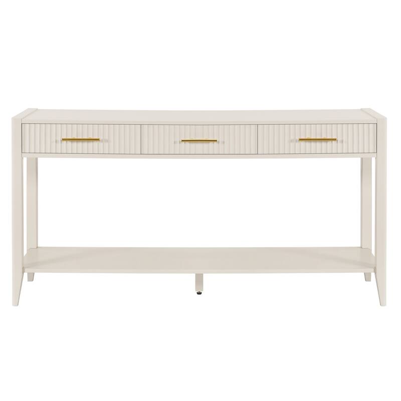 For Entry with Vertical Stripe Drawer Consoles