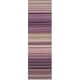 preview thumbnail 6 of 9, SAFAVIEH Handmade Marbella Charu Modern Wool Rug 2'3" x 8' Runner - White/Lilac - Runner