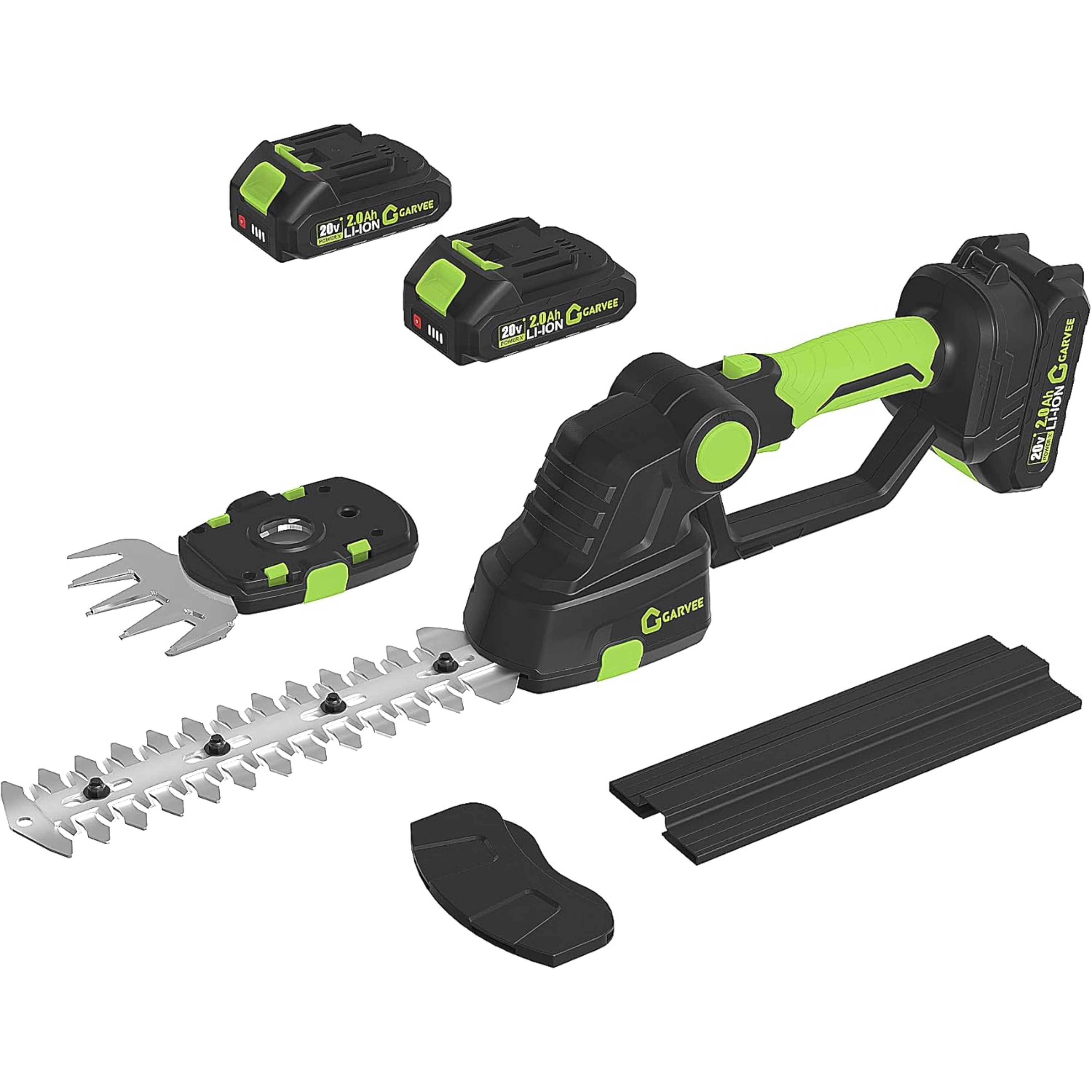 Cordless 2 in 1 Grass Shear Hedge Trimmer for Yards, Gardens, Lawn Care