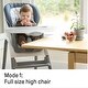 preview thumbnail 3 of 5, 3-in-1 High Chair Braden - High Chair, Toddler Chair, and Booster