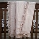 preview thumbnail 11 of 9, Rizzy Home Tatum Solid Fringe Crib Quilt - 38" X 50"