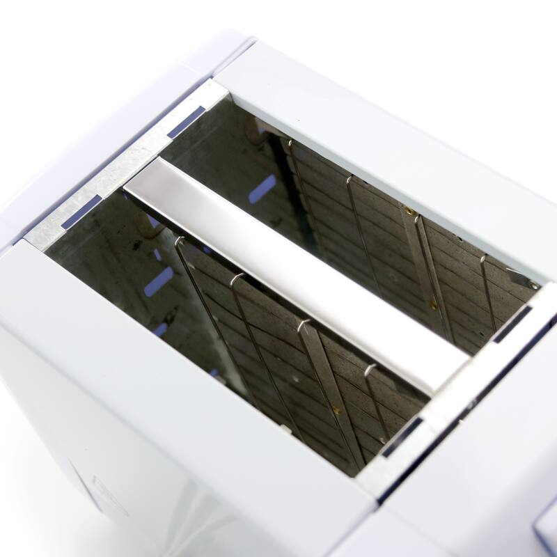 2 Slice Easy Dial Control Toaster in White