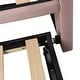 preview thumbnail 22 of 33, Twin Size Upholstered Daybed with Pop up Trundle & Wood Slat Support