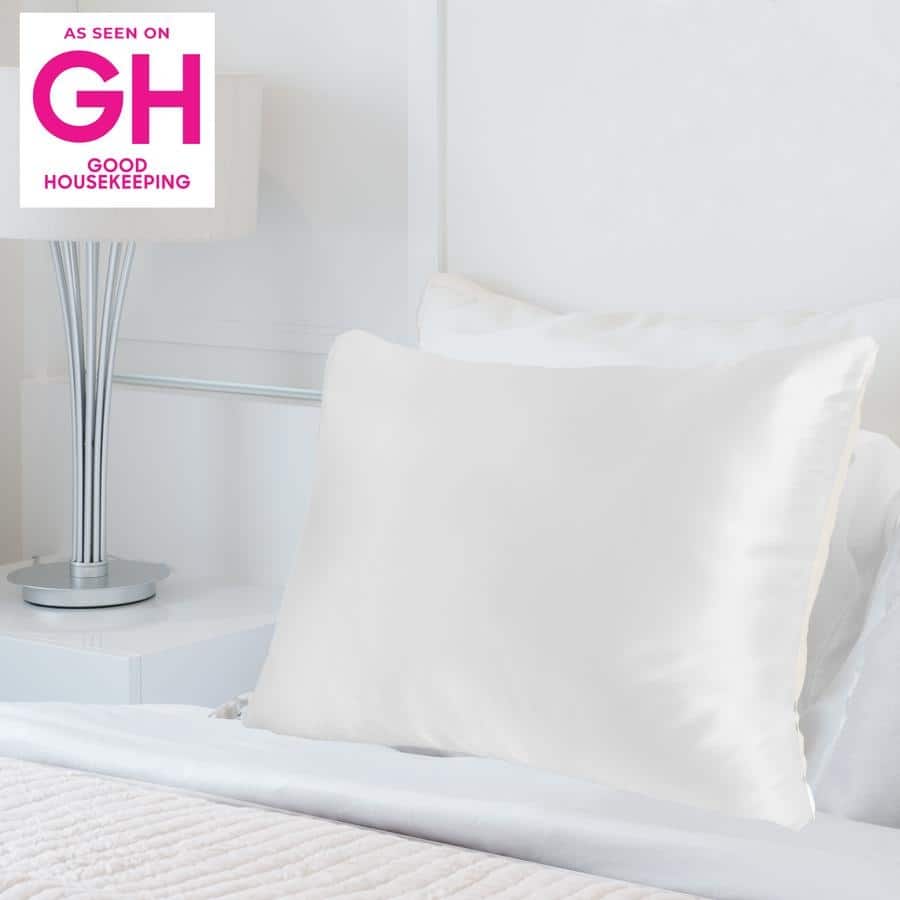 MYK Natural 25 Momme Silk with Cotton Underside Pillowcase