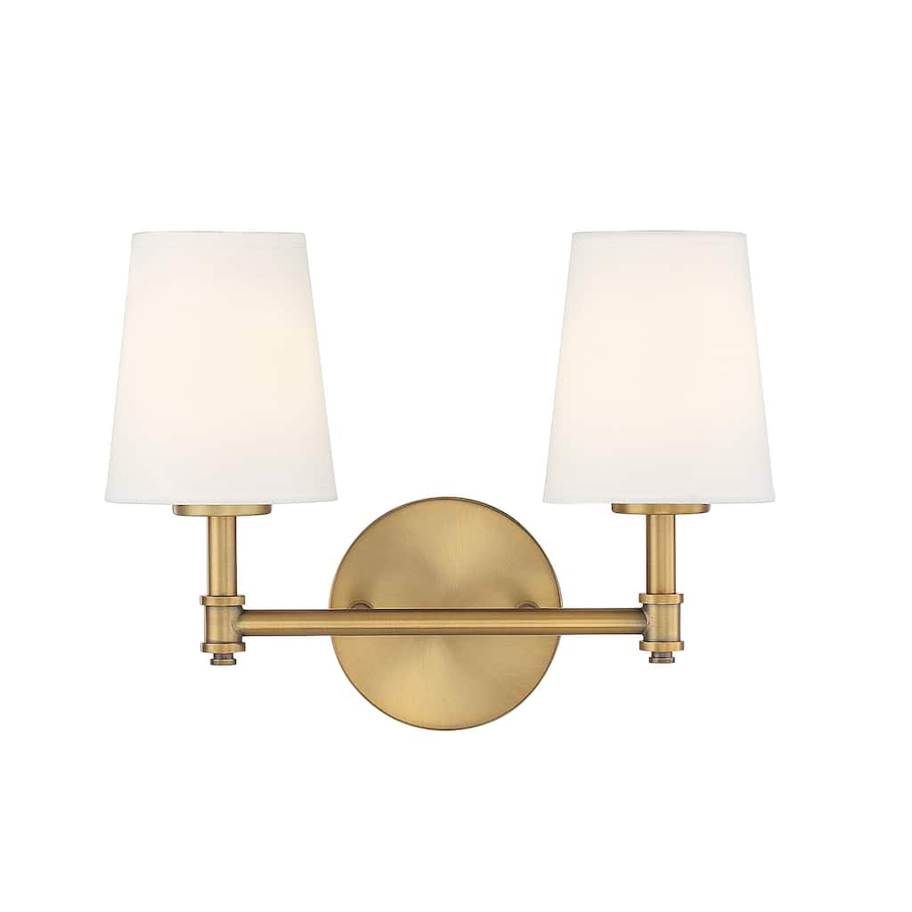 Meridian M80050 2 Light 15" Wide Bathroom Vanity Light