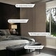 preview thumbnail 69 of 77, GoDear Design 99.99% Blackout & Sheer Natural Woven Adjustable Sliding Panel Track Blinds, Vertical Blinds, 45.8"- 86" W x 96" L