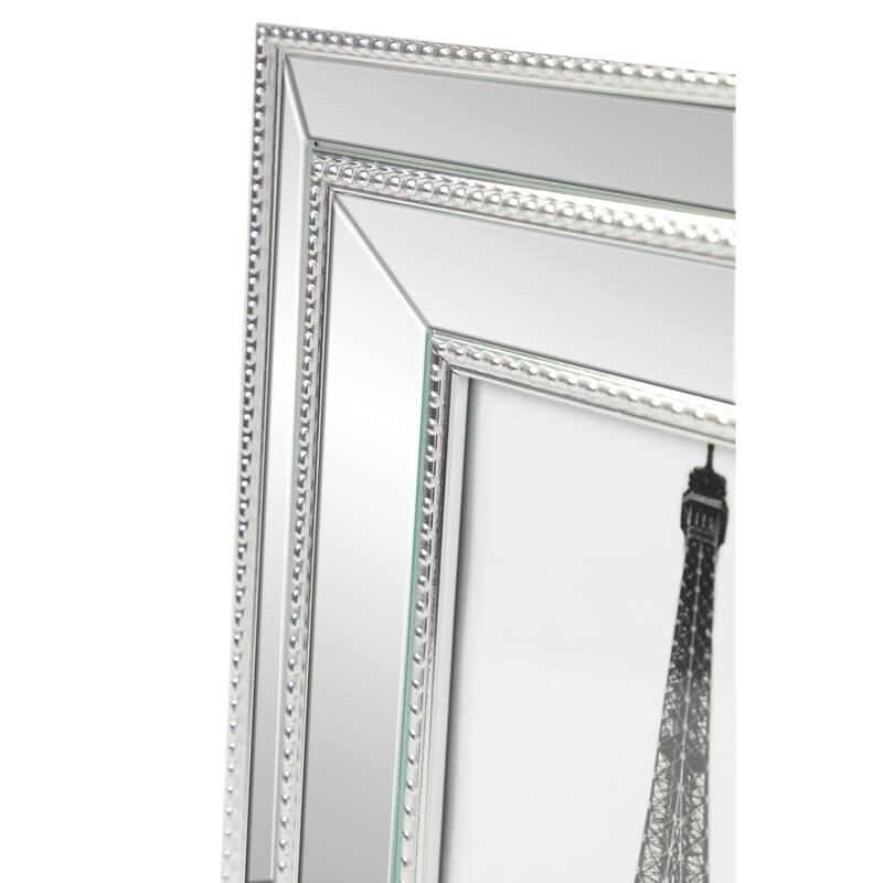 Polystone Photo Frame - Silver - Roche River Decor