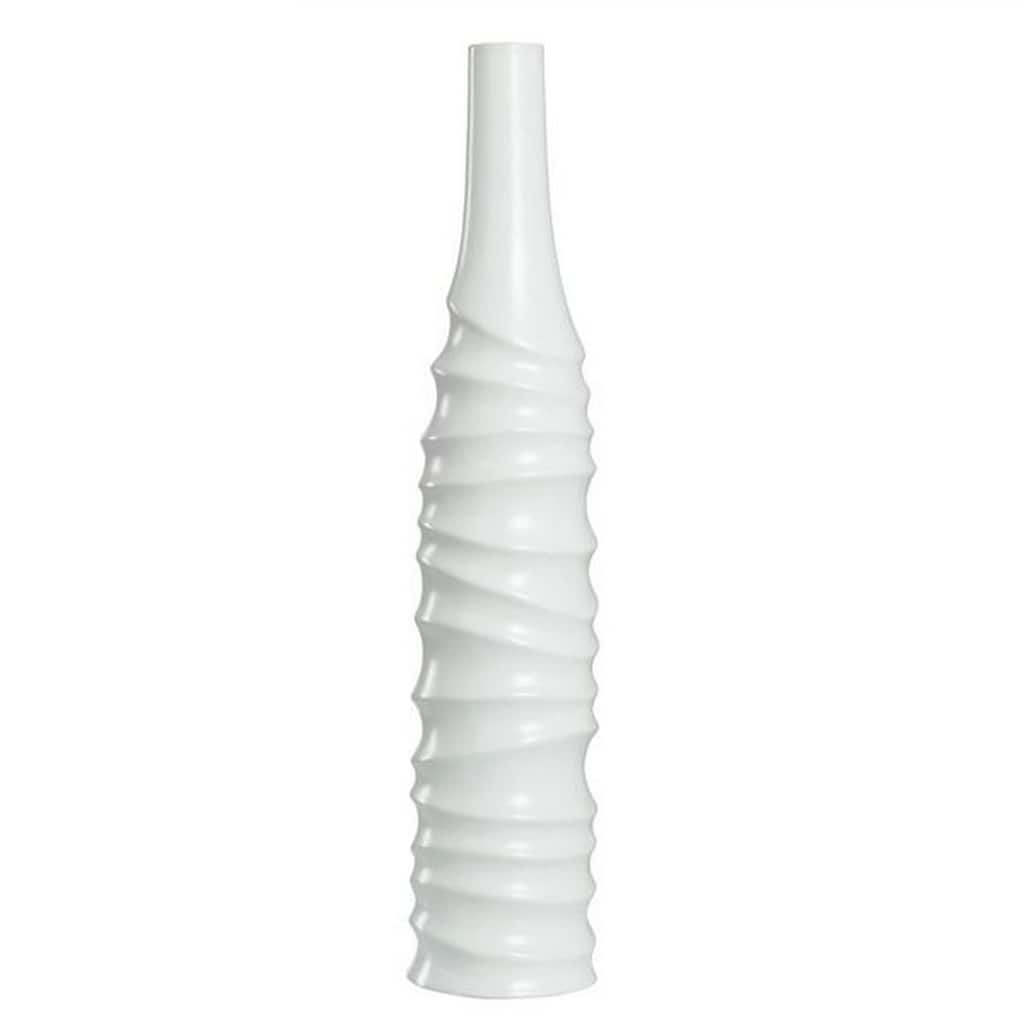 Selena Vase - Small - Matte White Finish On Ceramic