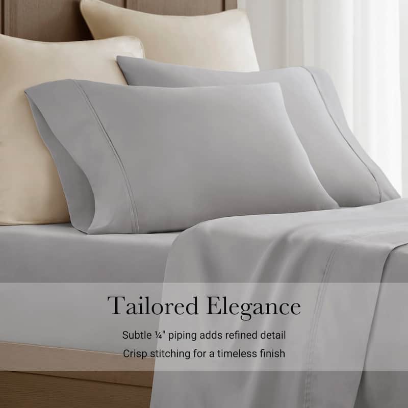Harbor House 100% Egyptian Cotton Sateen Pillowcase Set
