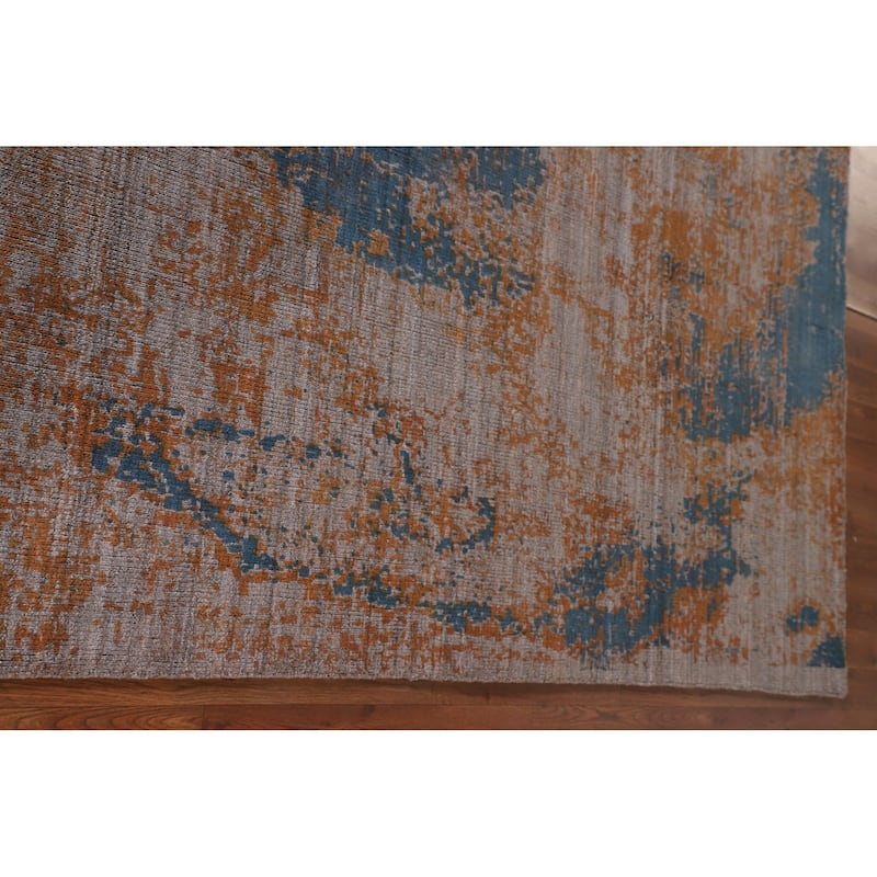 Abstract / Modern Area Rug Hand-Knotted Wool Carpet - 5'2" x 8'3"