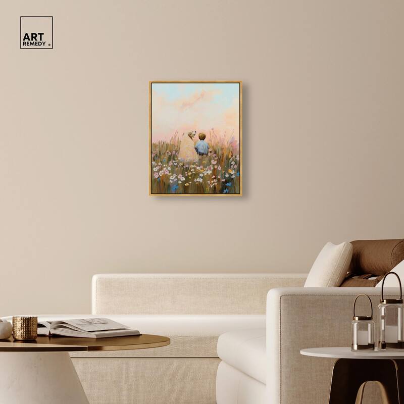 Sunset Companions Canvas by Art Remedy