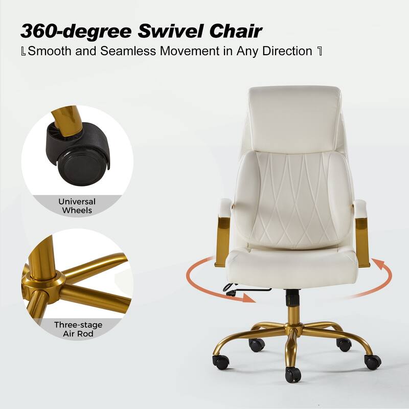Jode Ergonomic Office Chair with Lumbar Support by HULALA HOME