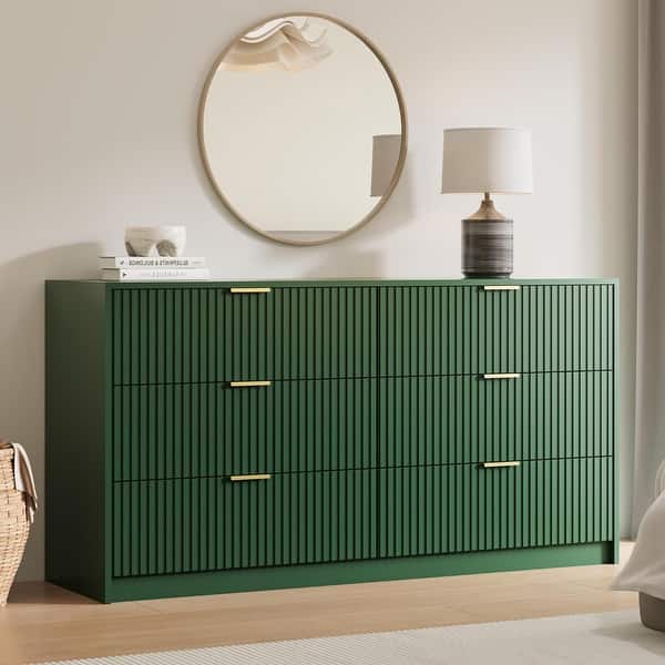 green dresser gold hardware Green dresser