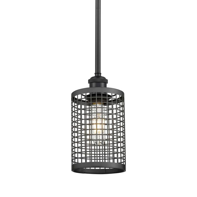 Innovations Lighting 516-1S-10-5 Nestbrook Pendant Nestbrook 5" Wide - Matte Black