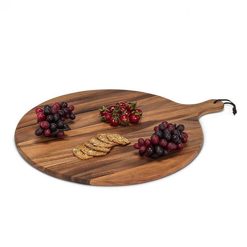 Round Paddle With Strap Cutting Board