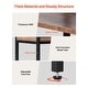 preview thumbnail 29 of 47, UIMOSO Corner Bookshelf, Corner Bookcase with Heavy Duty Metal Frame & Wooden Shelves