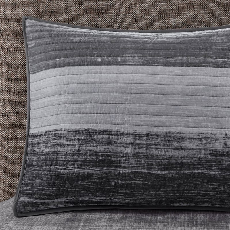 Madison Park Essentials Barret Quilt Set with Cotton Bed Sheets