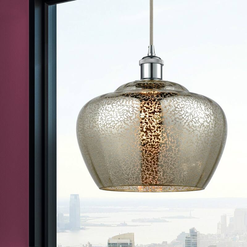 Innovations Lighting Large Fenton Single Light 11" Wide Pendant
