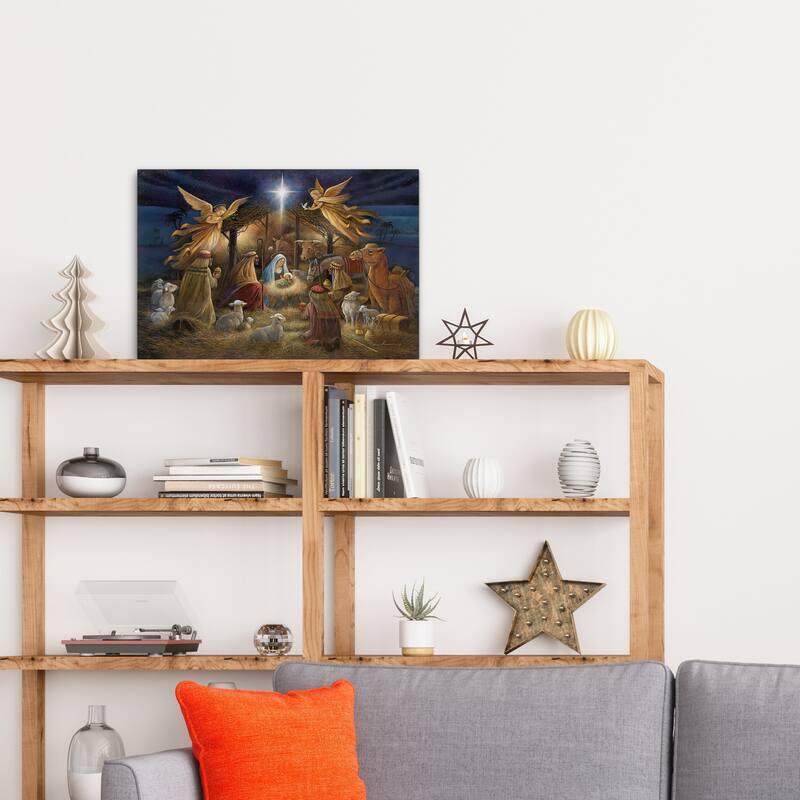 Nativity-Premium Gallery Wrapped Canvas - Ready to Hang