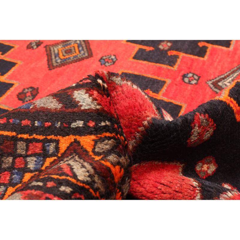 ECARPETGALLERY Hand-knotted Konya Anatolian Navy Wool Rug - 4'2 x 6'8