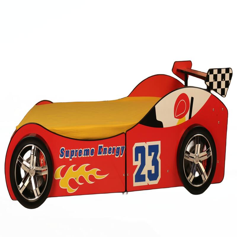Supreme Energy Racing Car Bed,Red