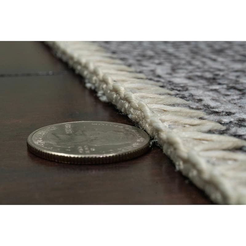 Dynamic Rugs Kidz White/Grey/Multi Polyester Children's Area Rug