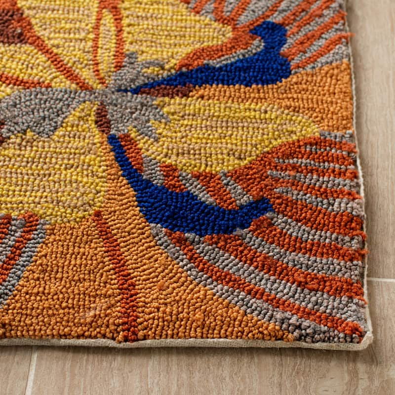 SAFAVIEH Handmade Four Seasons Seong Floral Rug