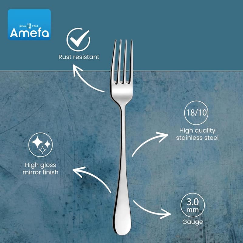 Amefa Venus 20 Piece 18/10 Stainless Steel Flatware Set