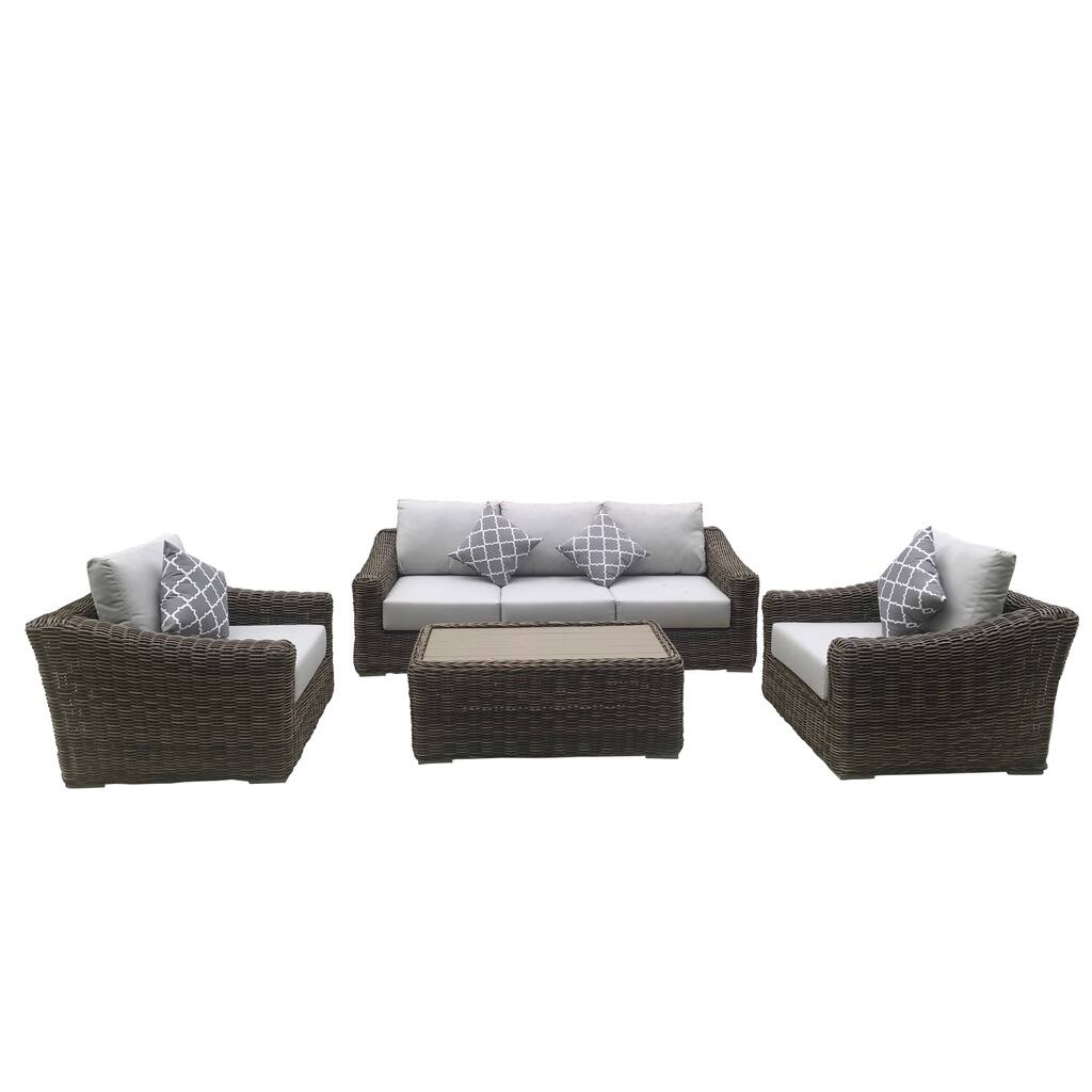 Teva Furniture Monterey Patio Sofa Set with Cushion