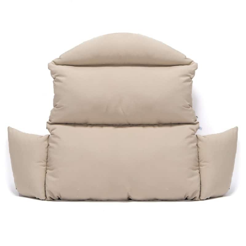 2-Person Hanging Egg Chair Cushion - Durable, Soft Outdoor Swing Seat Replacement - All Colors