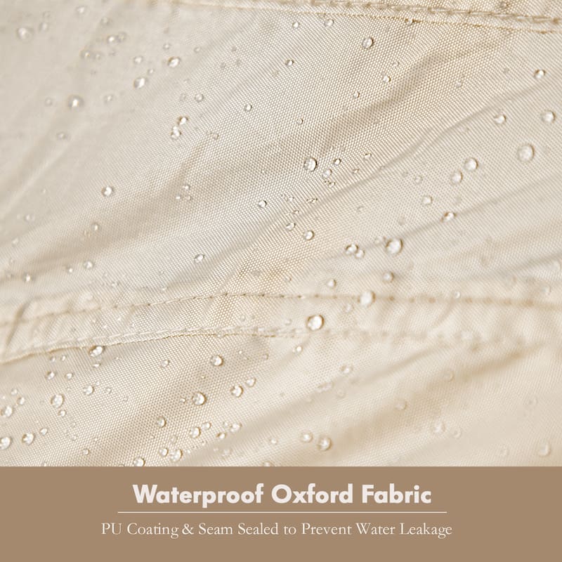 Inflatable Tent 4-6 Person - Instant Setup Waterproof Cabin Tent with Pump (Beige/Light Green)