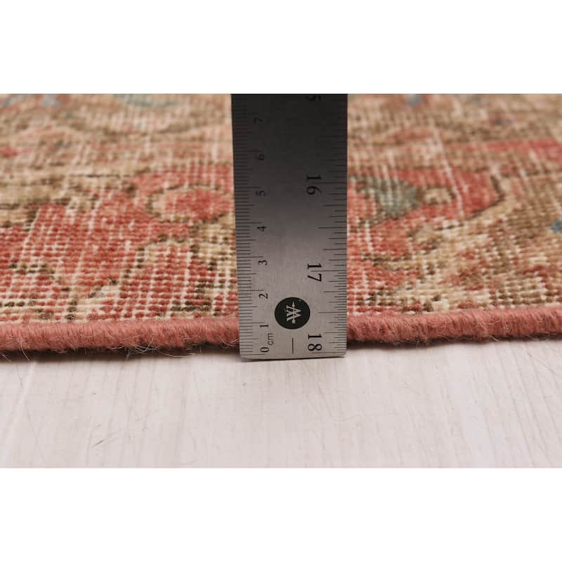 ECARPETGALLERY Hand-knotted Antalya Vintage Dark Copper Wool Rug - 8'2 x 11'8
