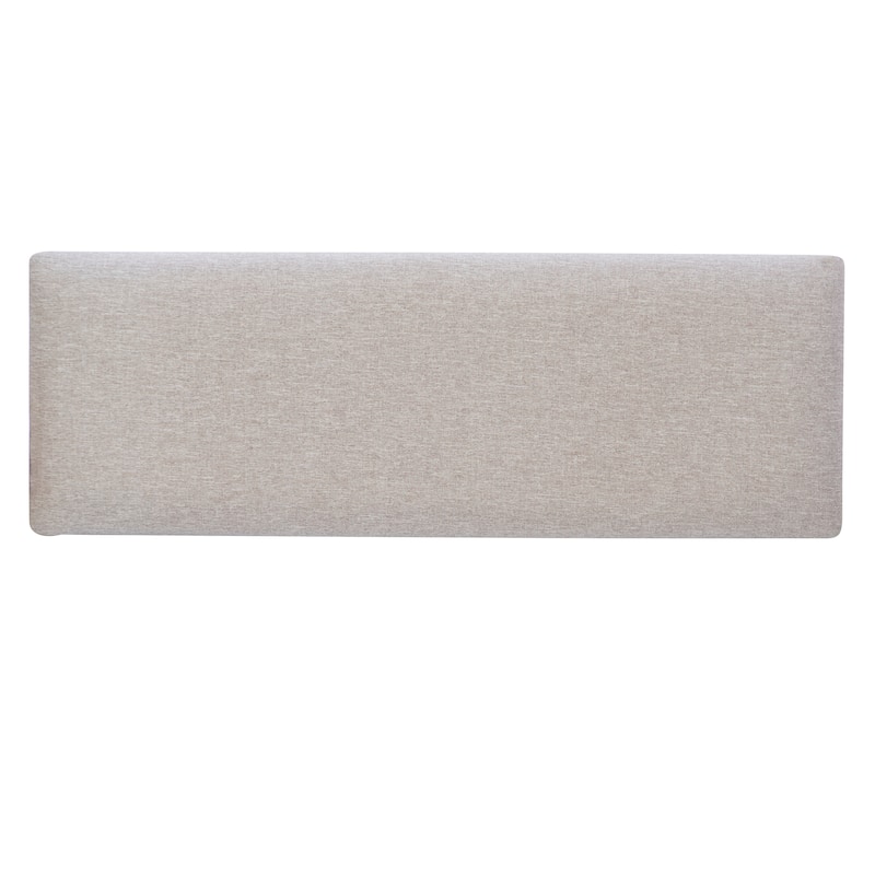Mckee White Upholstered Storage Counter Dining Bench