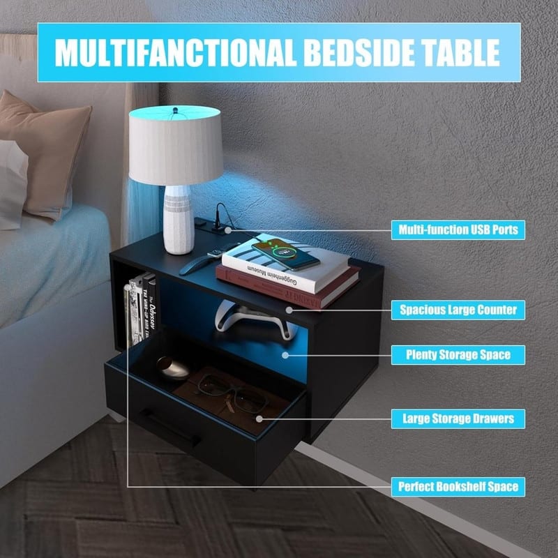 Floating Nightstand