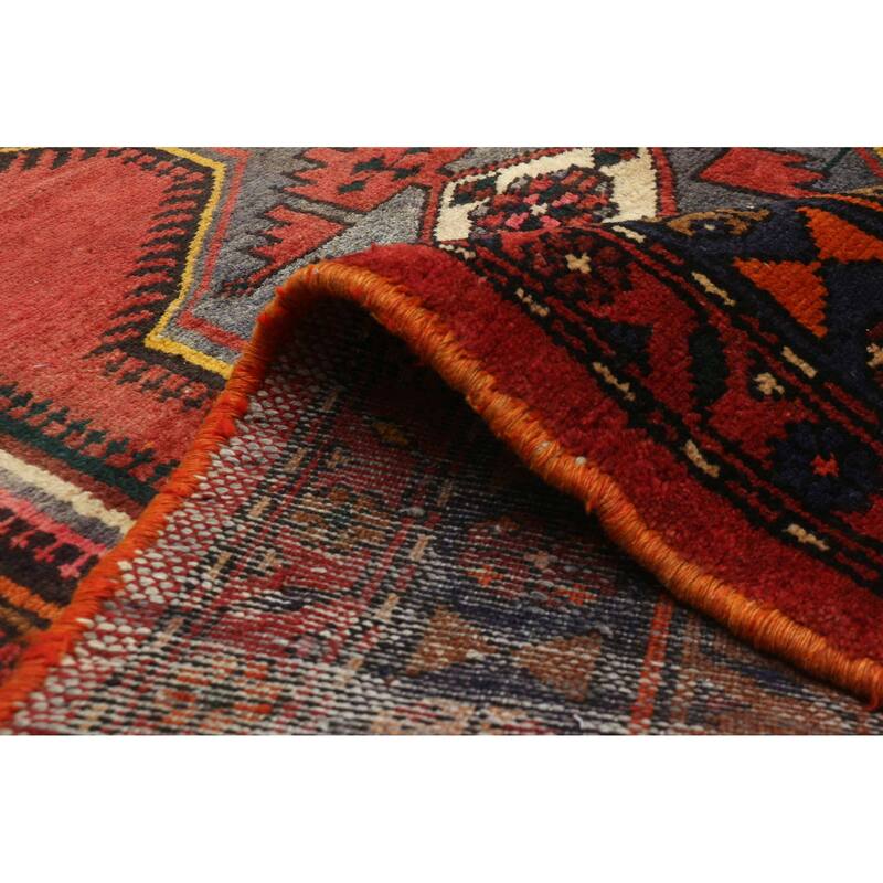 ECARPETGALLERY Hand-knotted Konya Anatolian Red Wool Rug - 4'1 x 8'2