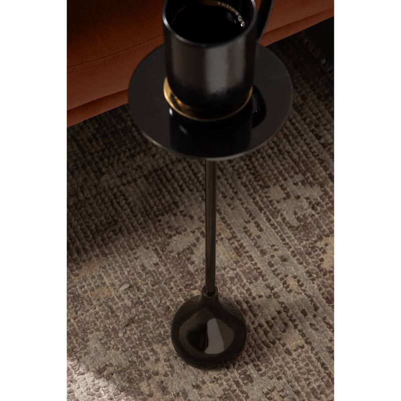 Kate and Laurel Hersi Metal Drink Table