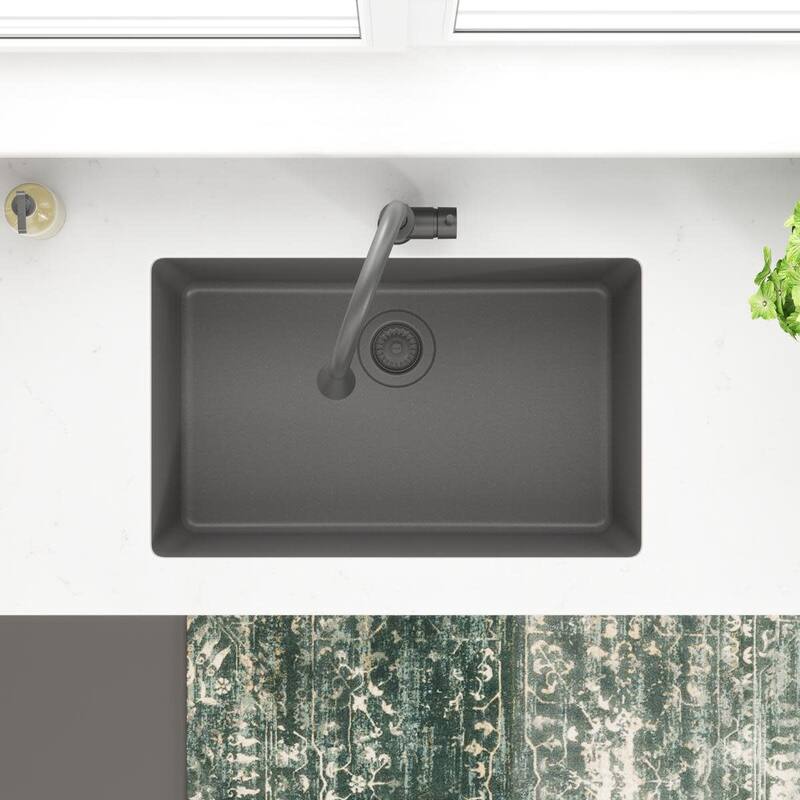 Elkay ELGRU13022 Quartz Classic 29-1/2" Undermount Single Basin Quartz
