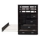 preview thumbnail 15 of 53, Multifunctional Design Wood Bunk Bed with Storage Drawers, Solid Construction, Safety Guaranteed