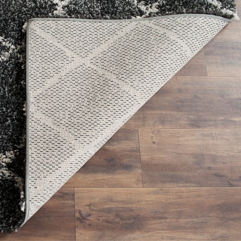 SAFAVIEH Arizona Shag Effrosini 1.2-inch Thick Rug