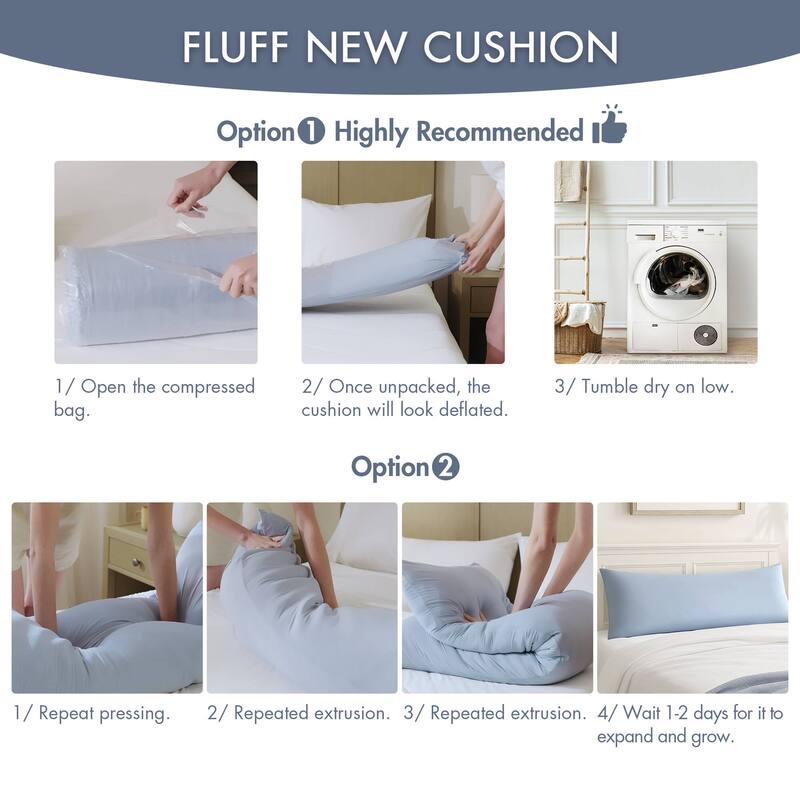 Madison Park Lumi cooling body pillow