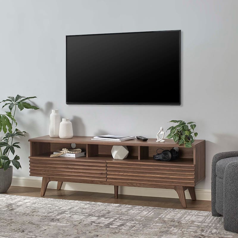 Render 60" TV Stand - Walnut