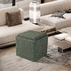 preview thumbnail 3 of 15, HomePop Storage Ottoman with Tray Top