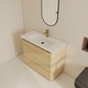 preview thumbnail 73 of 87, BNK 36"/40"/48"/52"/60"/64"/84"/92" Bathroom Vanity With Sink, Freestanding Bathroom Vanity with Doors and Adjustable Shelf