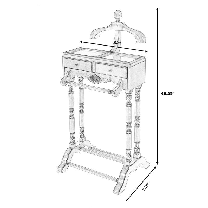 Petrov Clothing Valet Stand