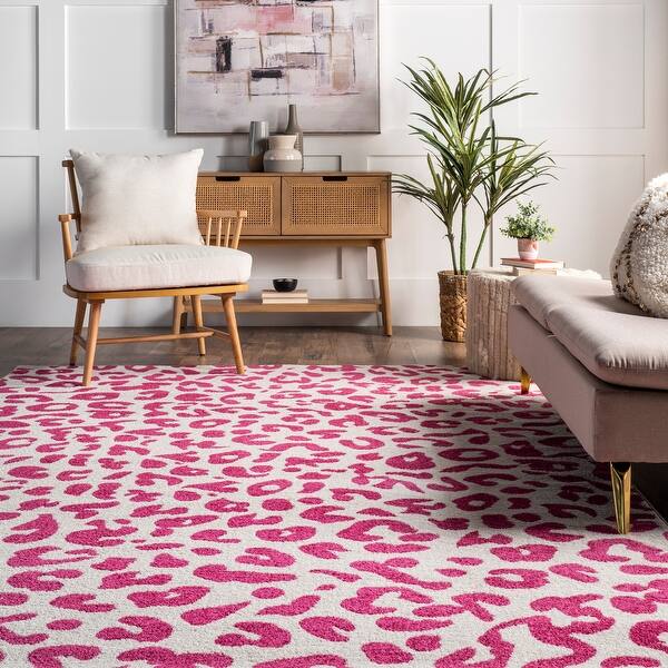 Nuloom Leopard Print Area Rug On Sale Overstock 14332931