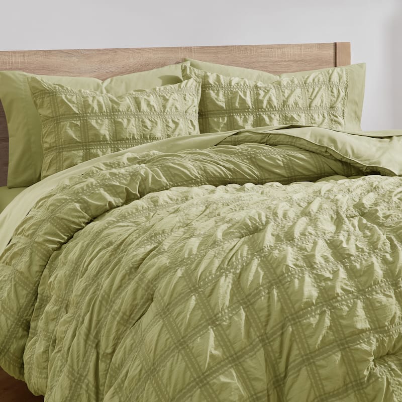Empyrean Modern Comforter Seer Sucker