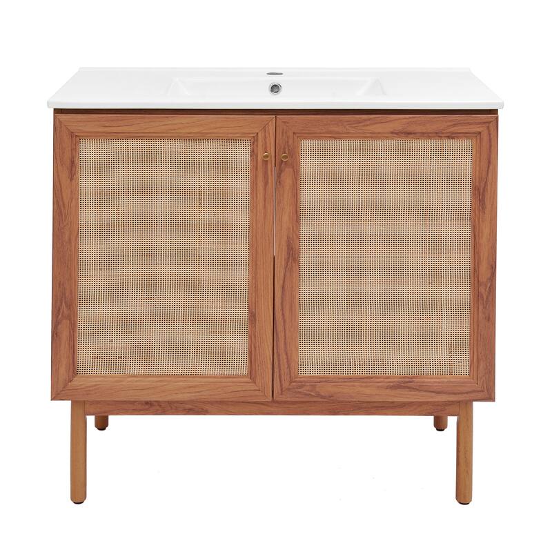 Classe Bathroom Vanity in Oak