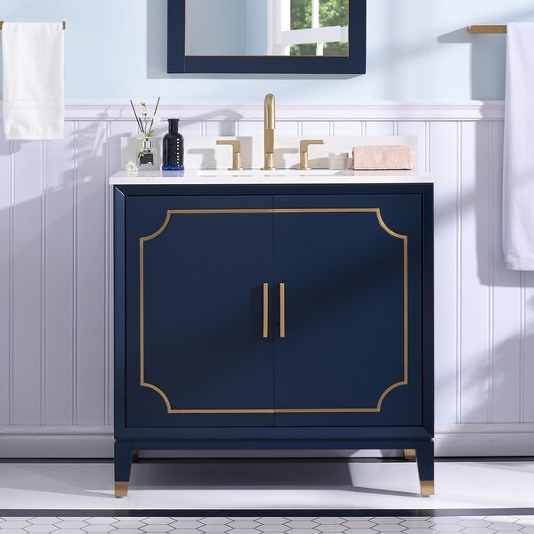 HOMEVY STUDIO Anneliese 30 in. W x 21 in. D x 35 in. H